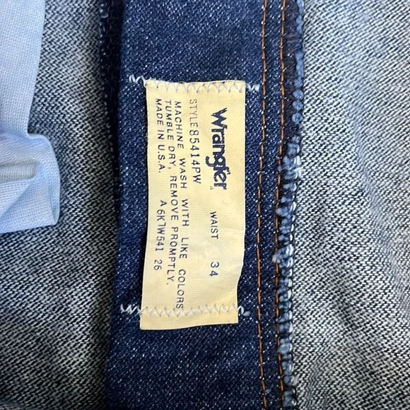 Wrangler Vintage Jean Cut-off Shorts - Picture 4 of 4
